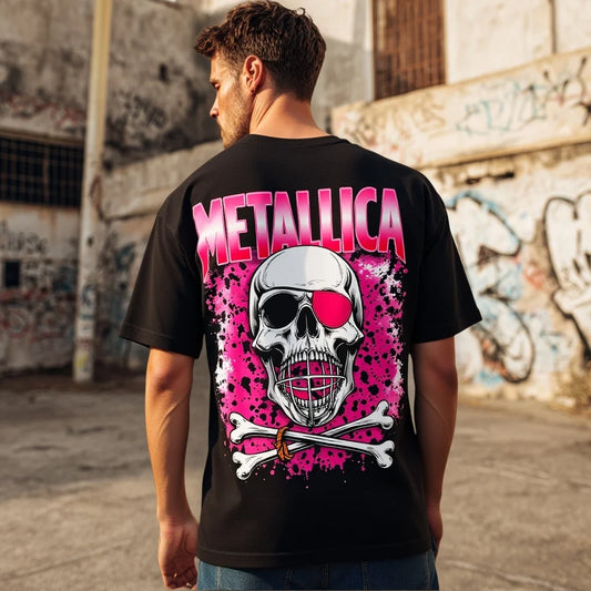 Men's T Shirt Skull and Crossbones Graphic Tee Urban Streetwear Fashion Casual Daily Wear Trendy Streetwear Printed Tshirt
