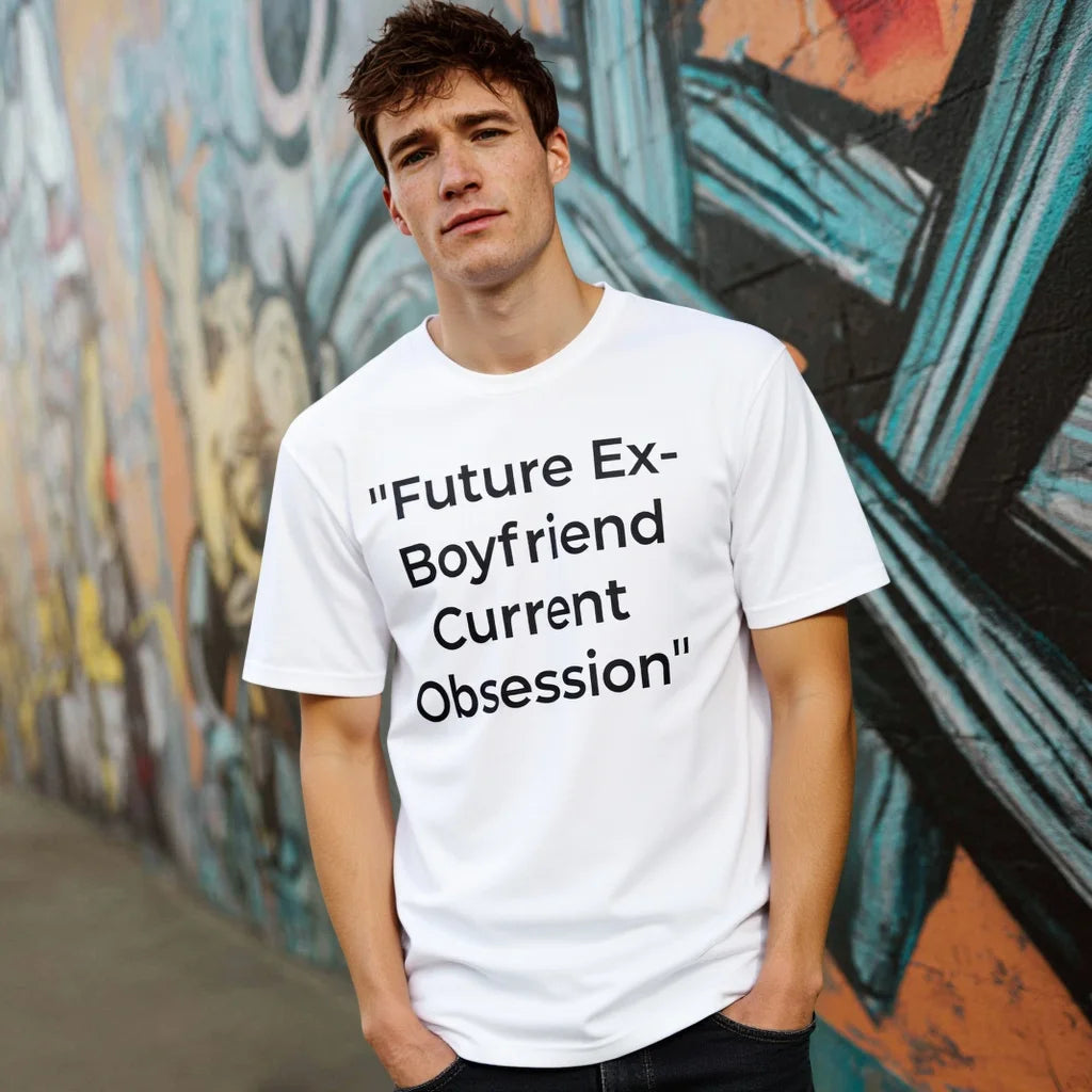 Casual Round Neck Short Sleeve T-Shirt Print Regular Fit Top For Men Comfortable Breathable Streetwear