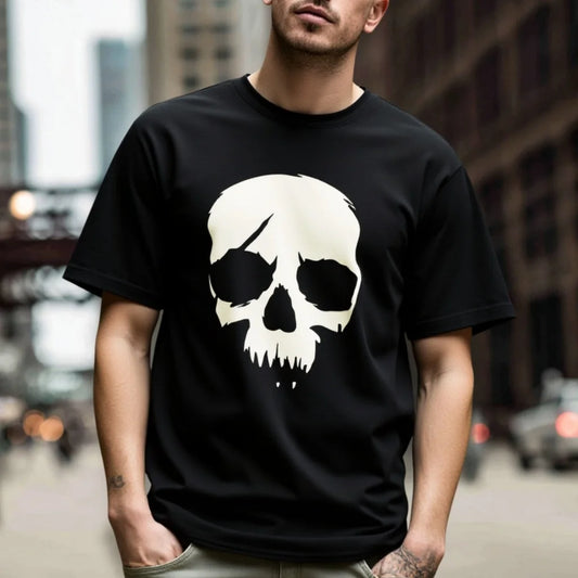 Graphic Tees Design Men's Casual T Shirt Skull Graphic Tee Urban Streetwear Daily Wear