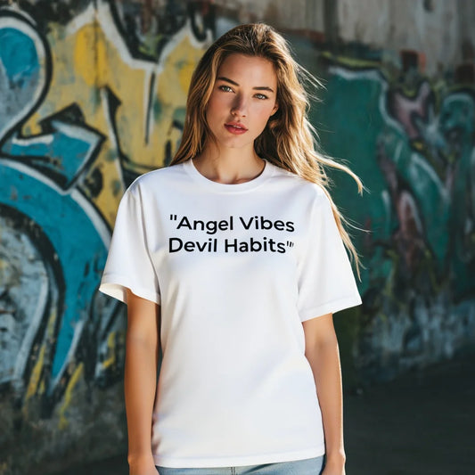 Regular Length Short Sleeve T-Shirt Streetwear Print Casual Style Women's Top Fashionable Comfortable Cotton Tee
