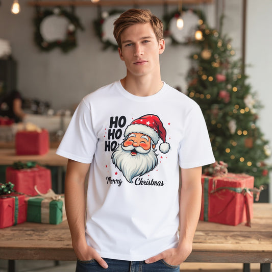 Casual Round Neck Short Sleeve T-Shirt Regular Fit Print Men's Fashion Top Comfortable Breathable Streetwear