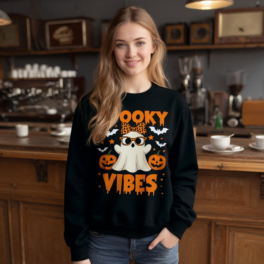 Casual Fit Hoodie Straight Sleeve Style Women's Sweatshirt Comfortable Loose Long Sleeve Crew Neck Pullover Top