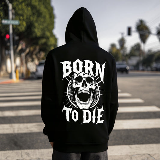 Long Sleeve Casual Knitwear Hoodies Men's Fashion Top Wear Comfortable Breathable Street Style Clothing