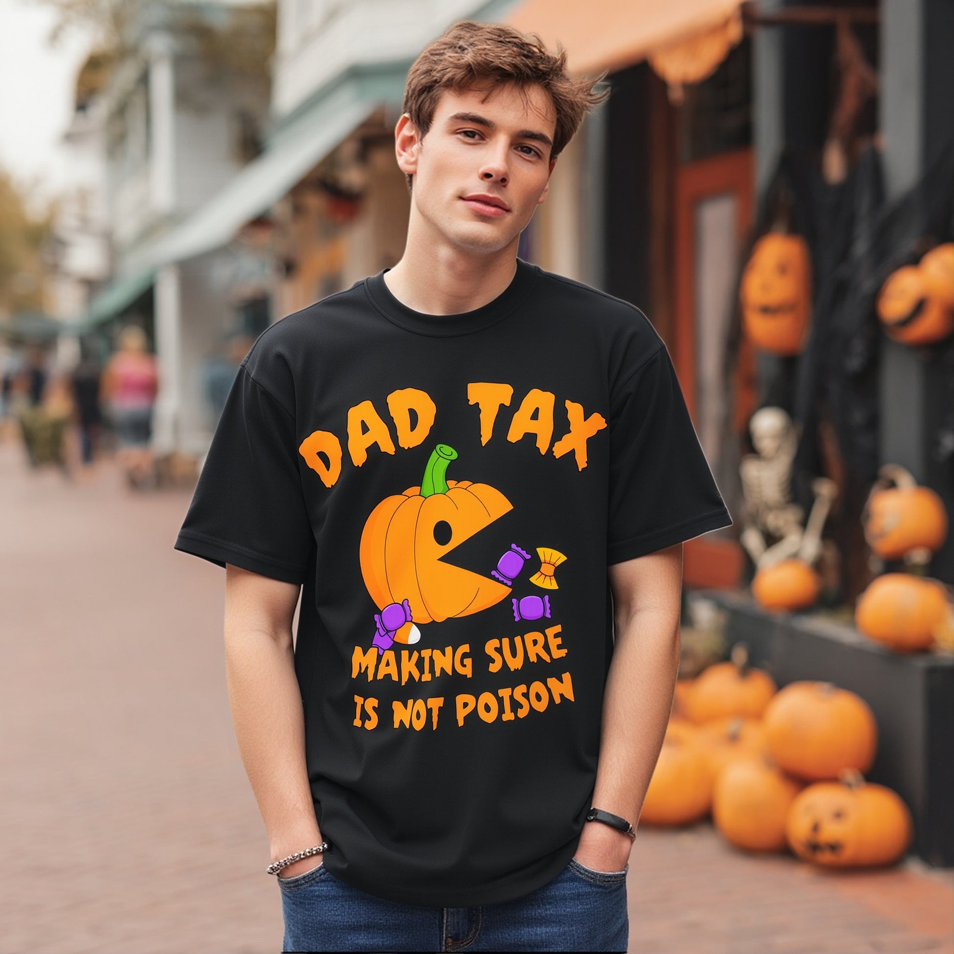 Loose Fit Short Sleeve Round Neck Casual T-Shirt Print Comfortable Breathable Men's Top Wear for Everyday Use