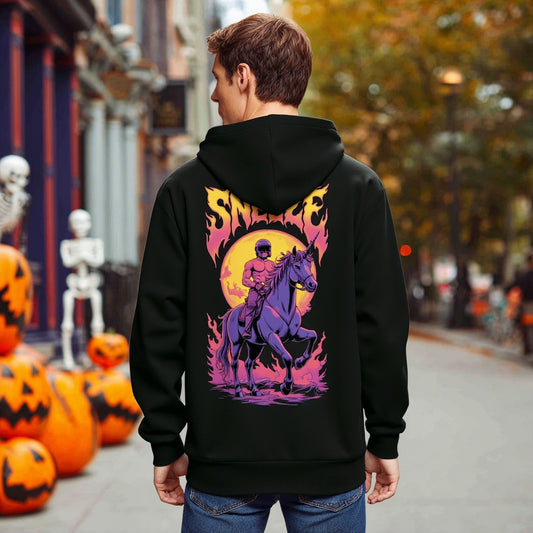 Long Sleeve Casual Knitwear Hoodies Men's Fashion Top Wear Comfortable Breathable Street Style Clothing