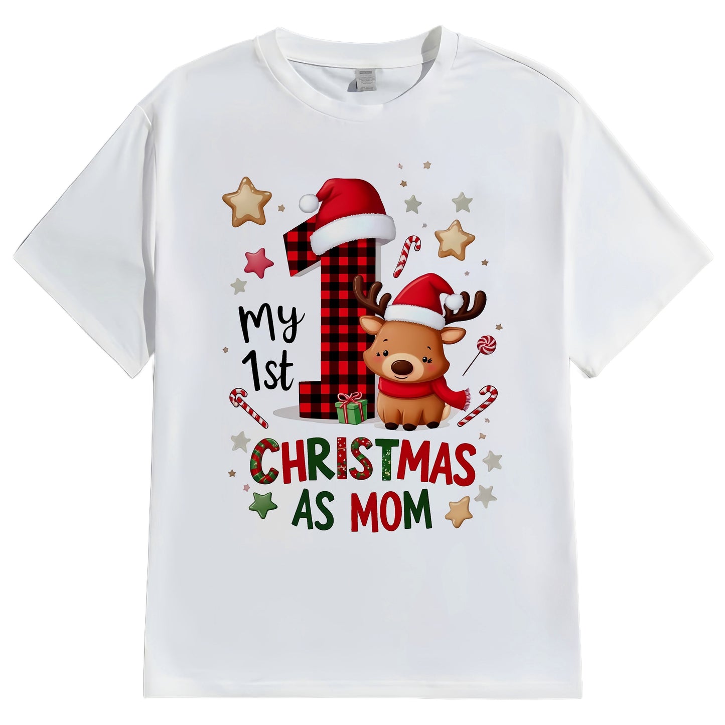 Modern Casual Short Sleeve T-Shirt Regular Length Comfortable Fit Women's Top Fashion Trend Streetwear Style