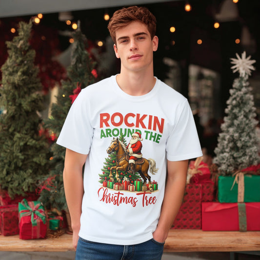Casual Round Neck Short Sleeve T-Shirt Regular Fit Print Men's Fashion Top Comfortable Breathable Streetwear