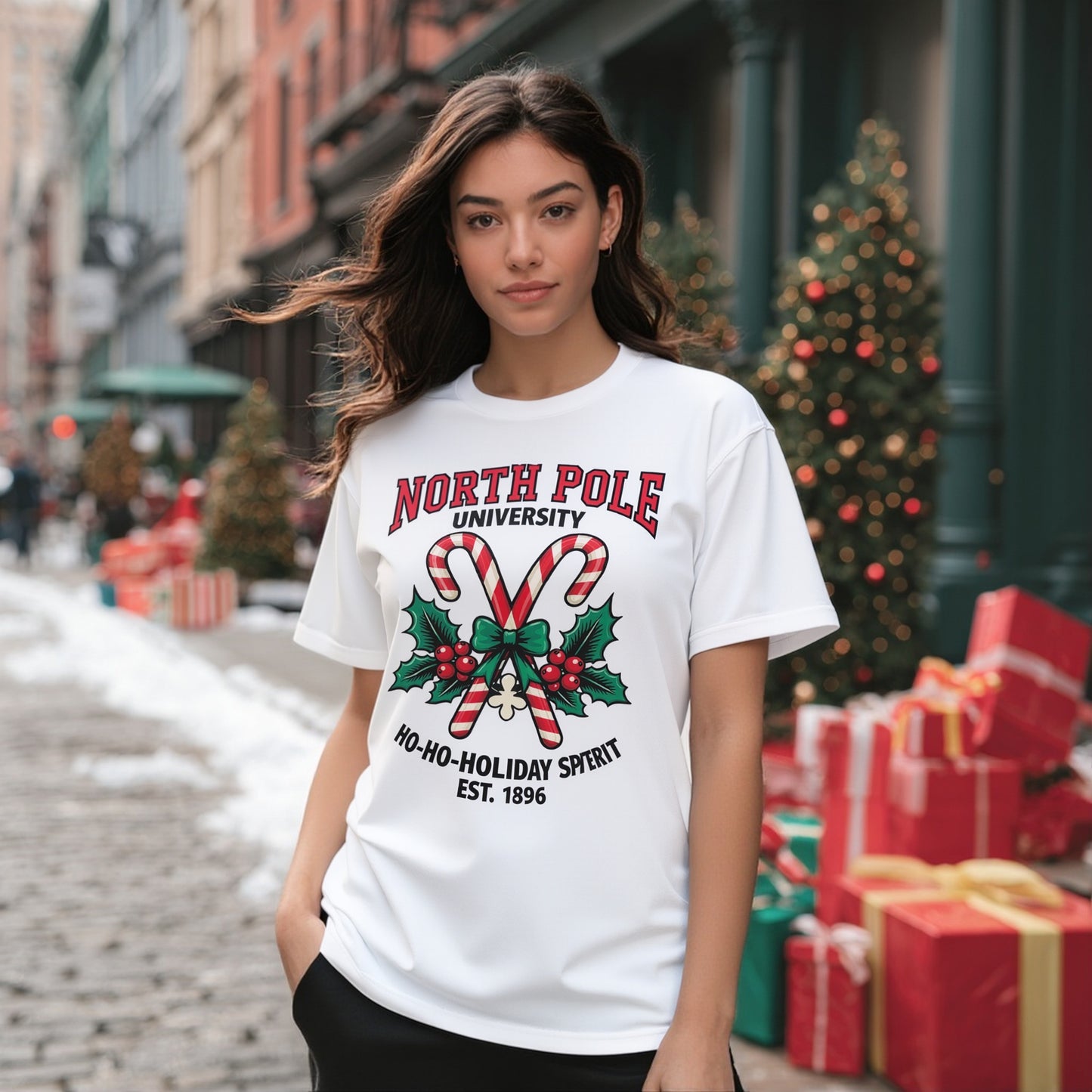 Hot Girl Casual Short Sleeve T-Shirt Regular Length Fashion Women's Top Comfortable Breathable Streetwear