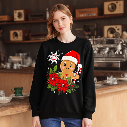 Casual Fit Hoodie Straight Sleeve Style Women's Sweatshirt Comfortable Loose Long Sleeve Crew Neck Pullover Top