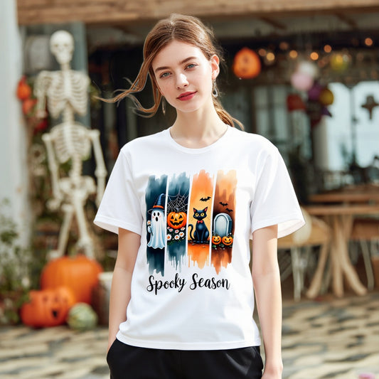 Classic Short Sleeve T-Shirt Regular Length Casual Style Women's Top Comfortable Fit Basic Crew Neck Tee