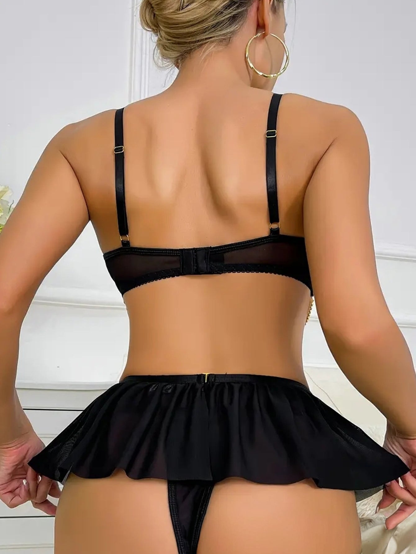 Casual Style Intimate Apparel Set Comfortable Underwear and Sleepwear for Home Use