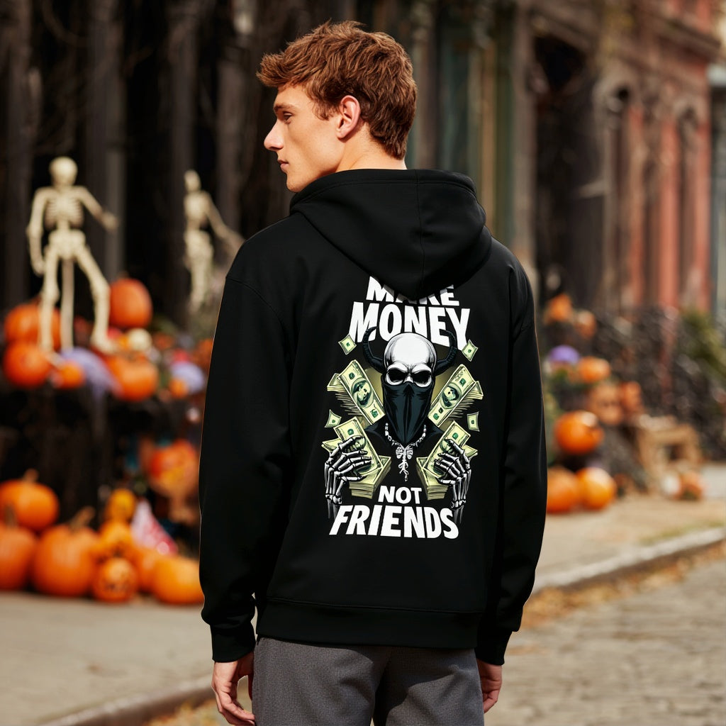 Long Sleeve Casual Knitwear Hoodies Men's Fashion Top Wear Comfortable Breathable Street Style Clothing