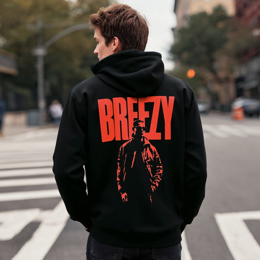 Long Sleeve Casual Knitwear Hoodies Men's Fashion Top Wear Comfortable Breathable Street Style Clothing