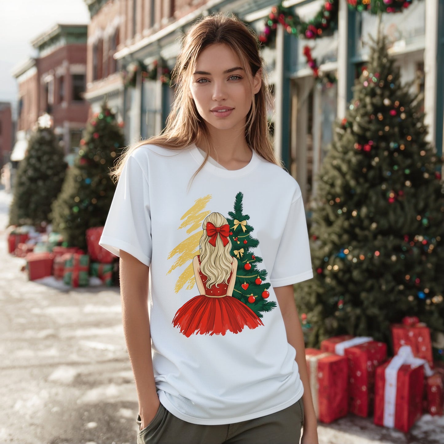 Stylish Casual Regular Length Short Sleeve T-Shirt Women's Fashion Top Comfortable Fit Tee