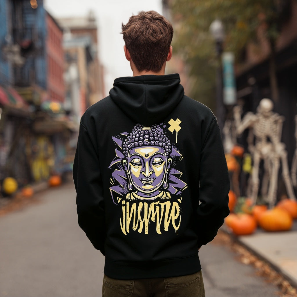 Long Sleeve Casual Knitwear Hoodies Men's Fashion Top Wear Comfortable Breathable Street Style Clothing