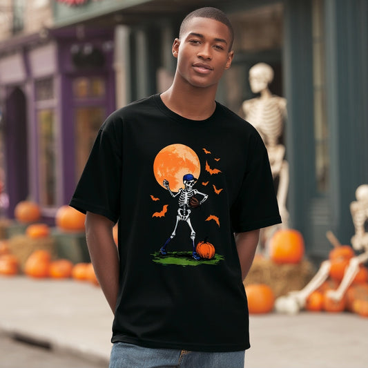 Loose Fit Short Sleeve Round Neck Casual T-Shirt Style Comfortable Breathable Men's Top Fashion Streetwear