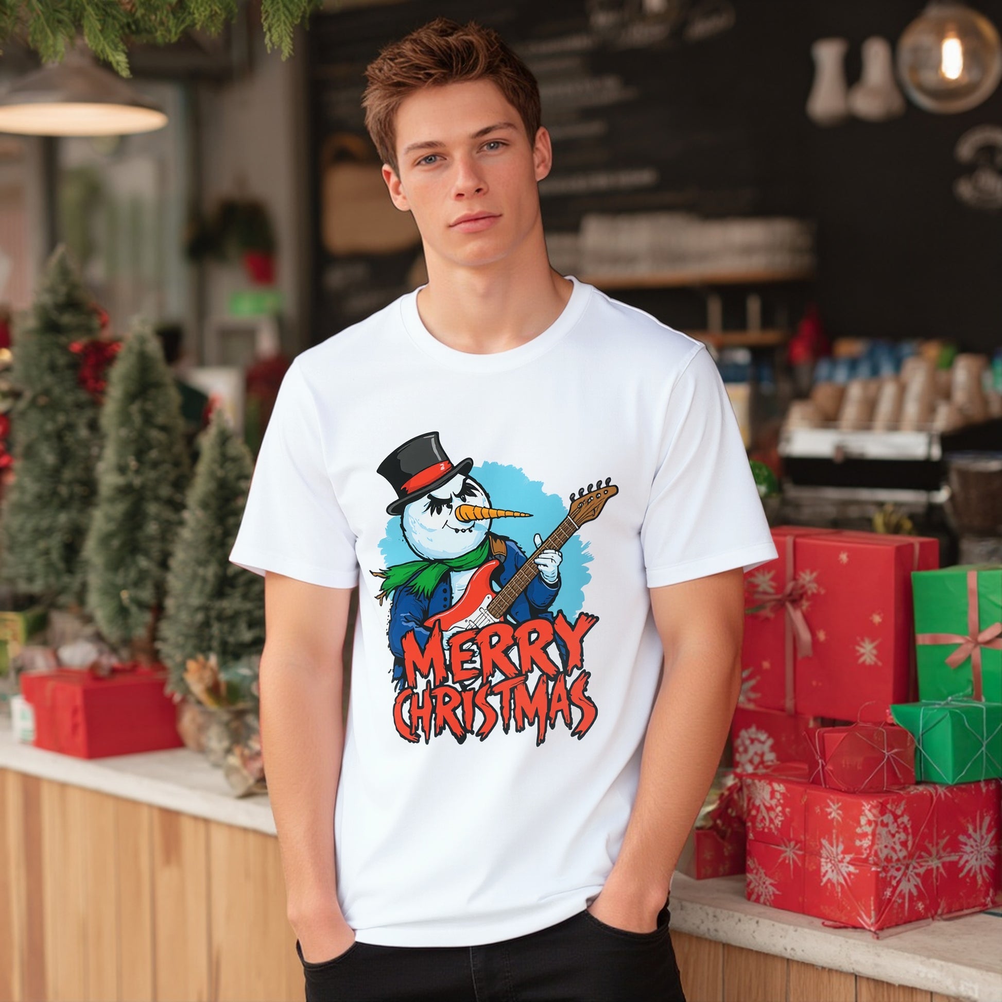 Casual Round Neck Short Sleeve T-Shirt Regular Fit Board Model Men's Fashion Upper Apparel Tee Shirt