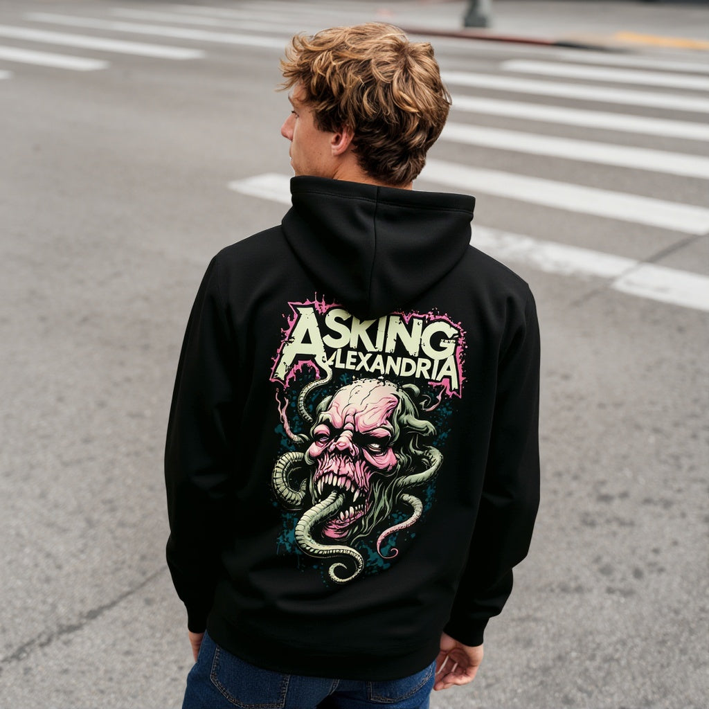 Long Sleeve Casual Knitwear Hoodies Men's Fashion Top Wear Comfortable Breathable Streetwear Style Essential Winter Layer