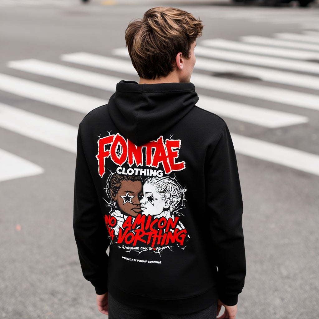 Long Sleeve Casual Knitwear Hoodies Men's Fashion Topwear Comfortable Breathable Streetwear Style Essential Winter Layer