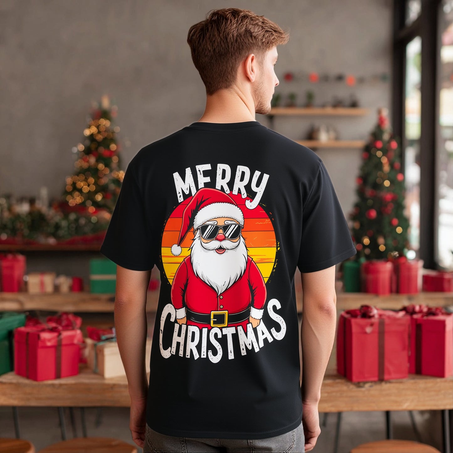 Loose Fit Short Sleeve Round Neck Casual T-Shirt Style Comfortable Breathable Men's Top Fashion Streetwear