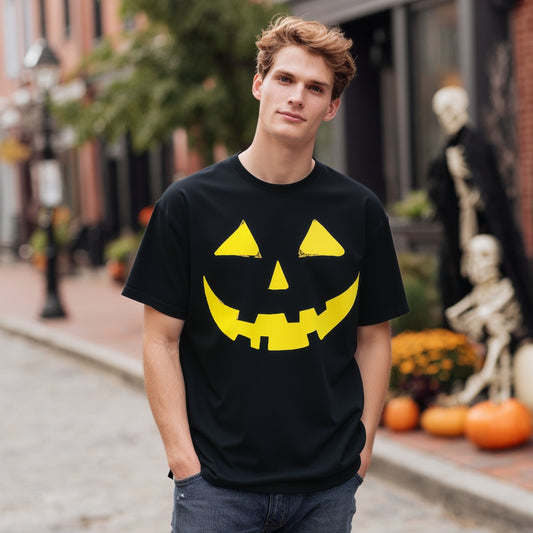 Loose Fit Short Sleeve Round Neck Casual T-Shirt Print Comfortable Breathable Men's Top Fashion Streetwear