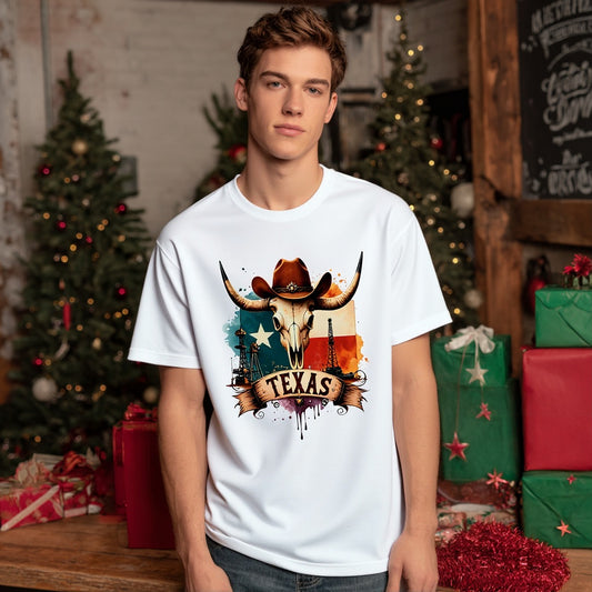 Casual Round Neck Short Sleeve T-Shirt Regular Fit Board Type Men's Fashion Top Wear Comfortable Breathable Basic Style