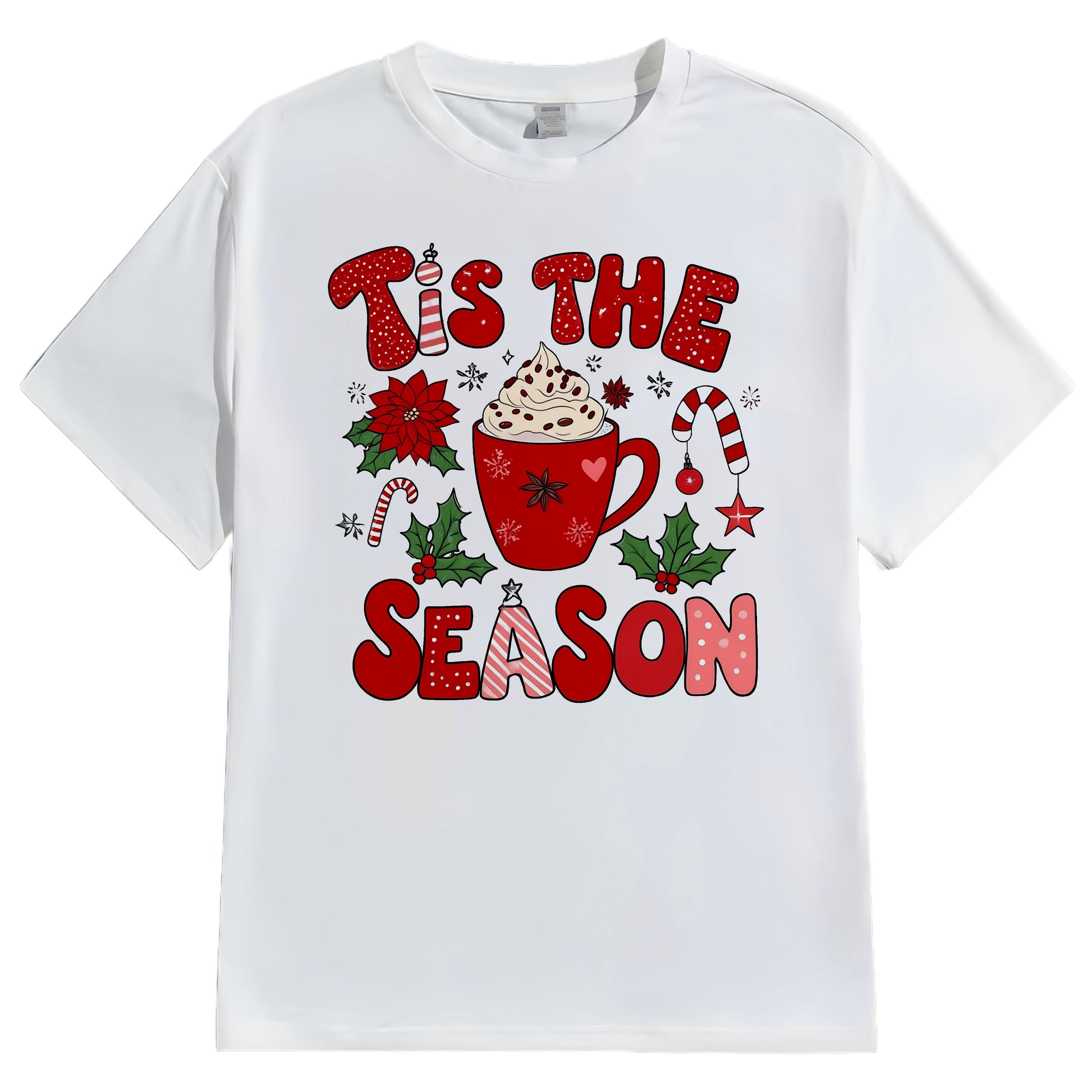 Hot Girl Casual Short Sleeve T-Shirt Regular Length Fashion Women's Top Comfortable Breathable Summer Tee Streetwear