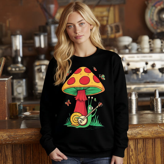 Casual Fit Hoodie Straight Sleeve Style Women's Sweatshirt Comfortable Loose Long Sleeve Crew Neck Pullover Top