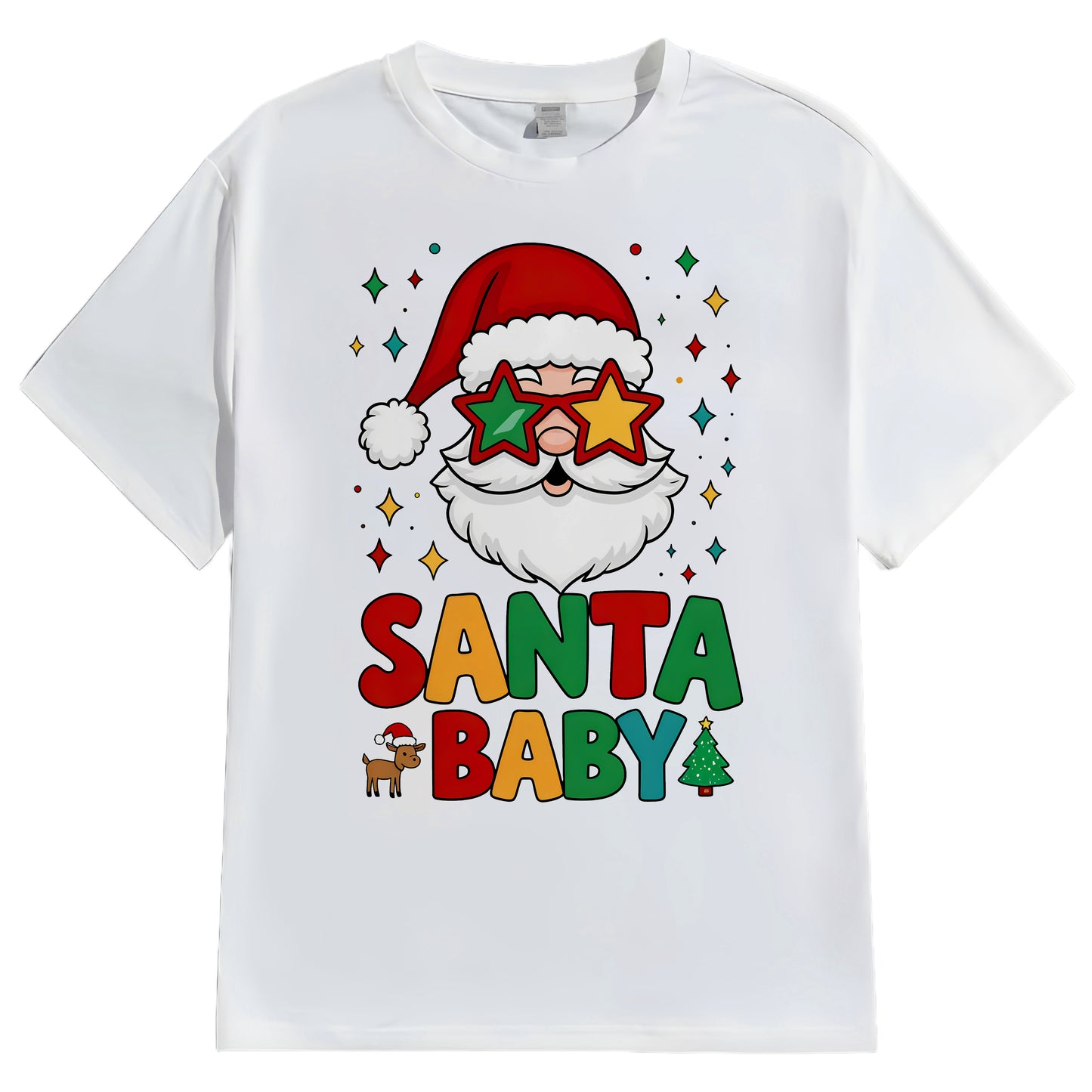 Casual Round Neck Short Sleeve T-Shirt Regular Fit Board Type Men's Fashion Top Wear Comfortable Breathable Basic Style