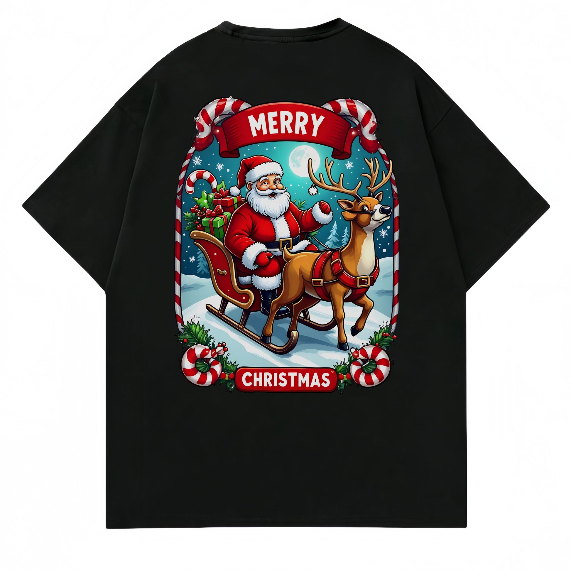 Loose Fit Short Sleeve Round Neck Casual T-Shirt Style Comfortable Breathable Men's Top Fashion Streetwear