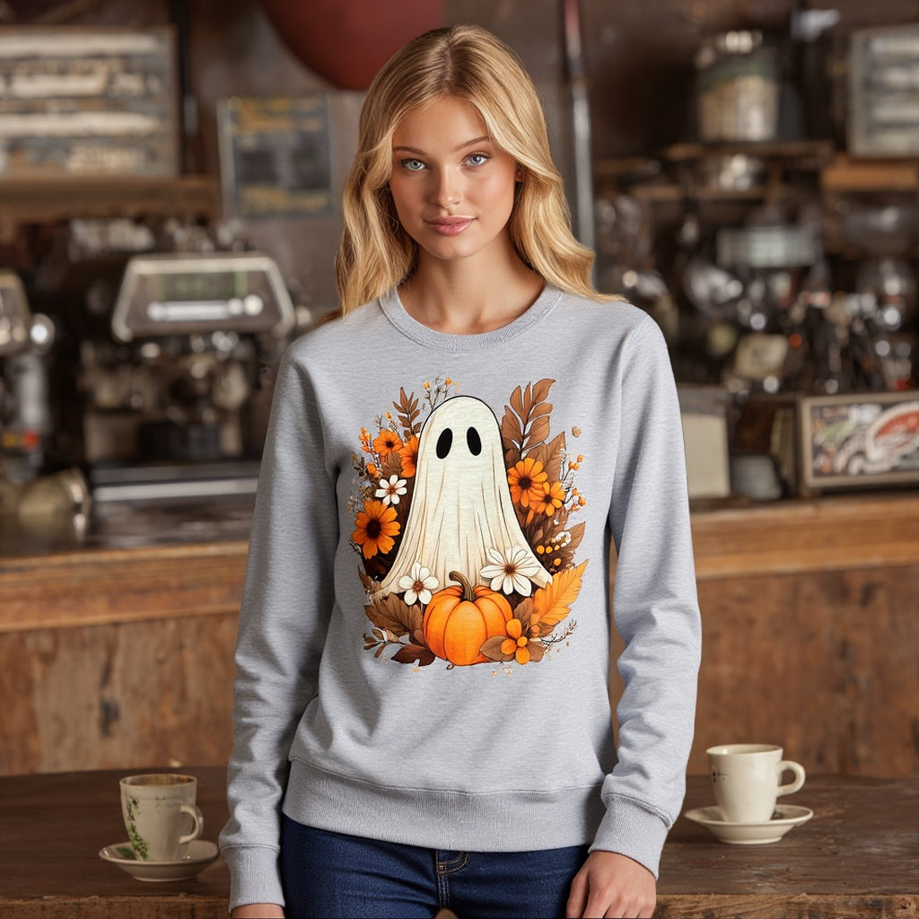 Casual Fit Hoodie Straight Sleeve Style Women's Sweatshirt Comfortable Loose Long Sleeve Crew Neck Pullover Top