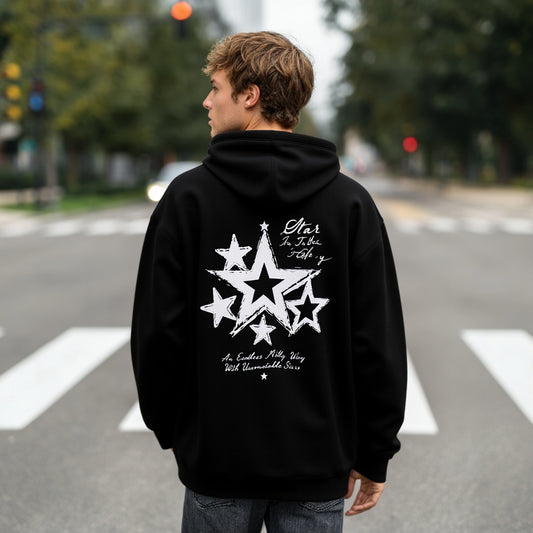 Long Sleeve Casual Knitwear Hoodies Men's Fashion Top Wear Comfortable Breathable Street Style Clothing