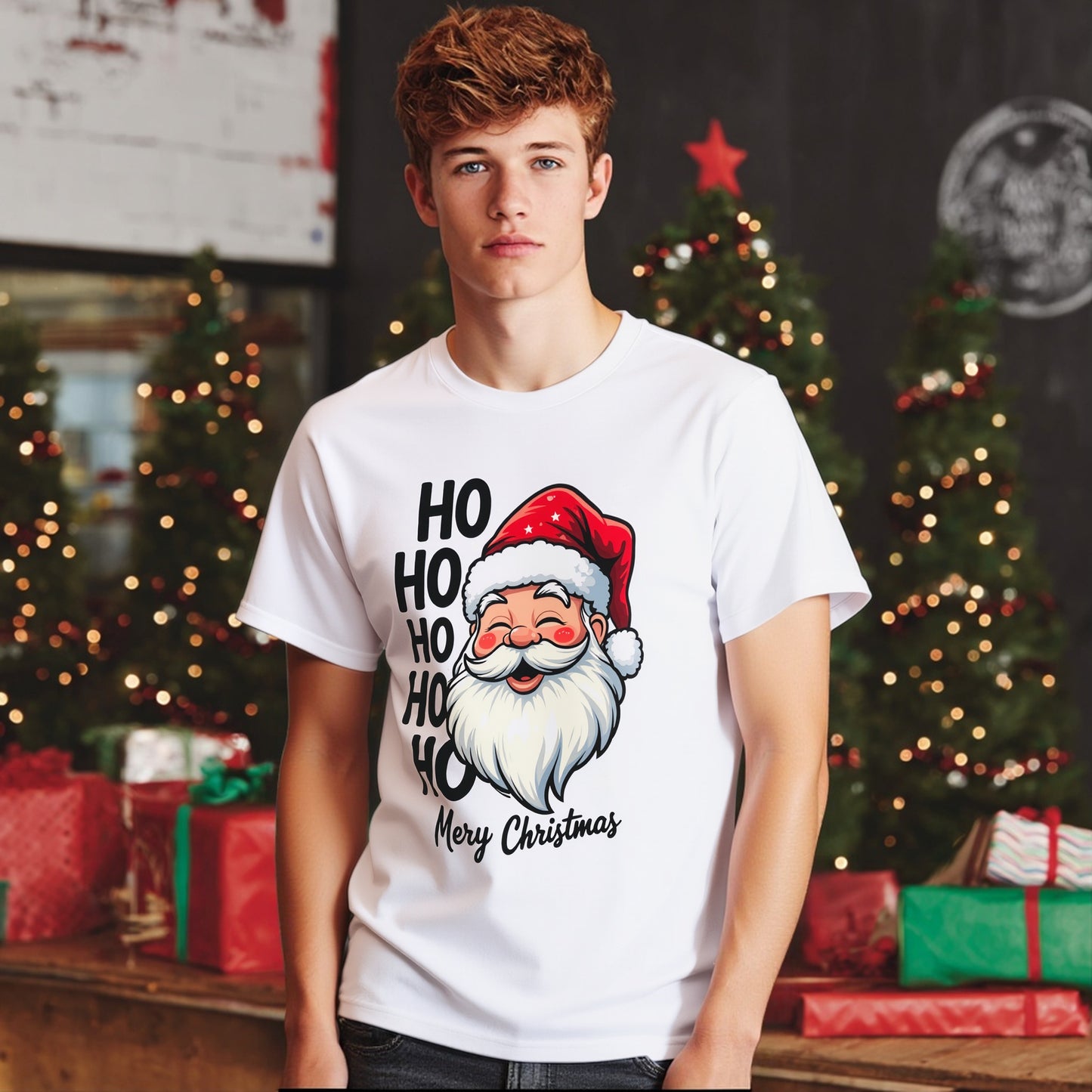 Casual Round Neck Short Sleeve T-Shirt Regular Fit Board Type Men's Fashion Top Wear Comfortable Breathable Basic Style