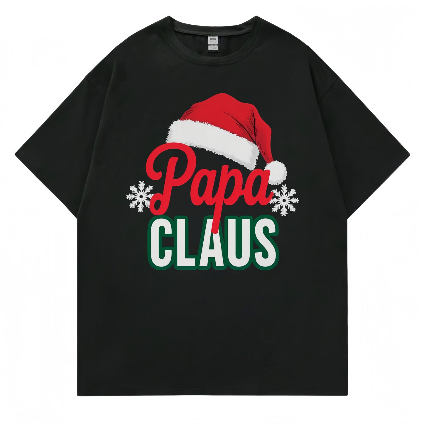 Loose Fit Short Sleeve Round Neck Casual T-Shirt Style Comfortable Breathable Men's Top Fashion Streetwear