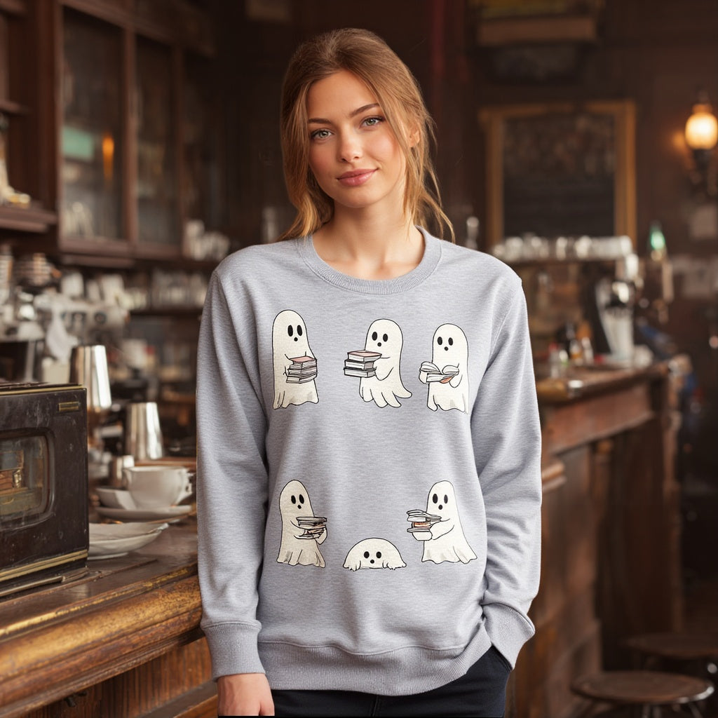 Casual Fit Hoodie Straight Sleeve Style Women's Sweatshirt Comfortable Loose Long Sleeve Crew Neck Pullover Top