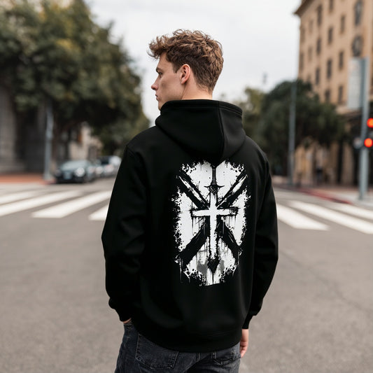 Long Sleeve Casual Knitwear Hoodies Men's Fashion Topwear Comfortable Breathable Streetwear Style Essential Winter Layer