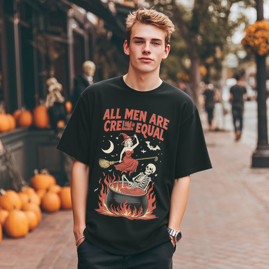 Loose Fit Short Sleeve Round Neck Casual T-Shirt Print Comfortable Breathable Men's Top Fashion Streetwear