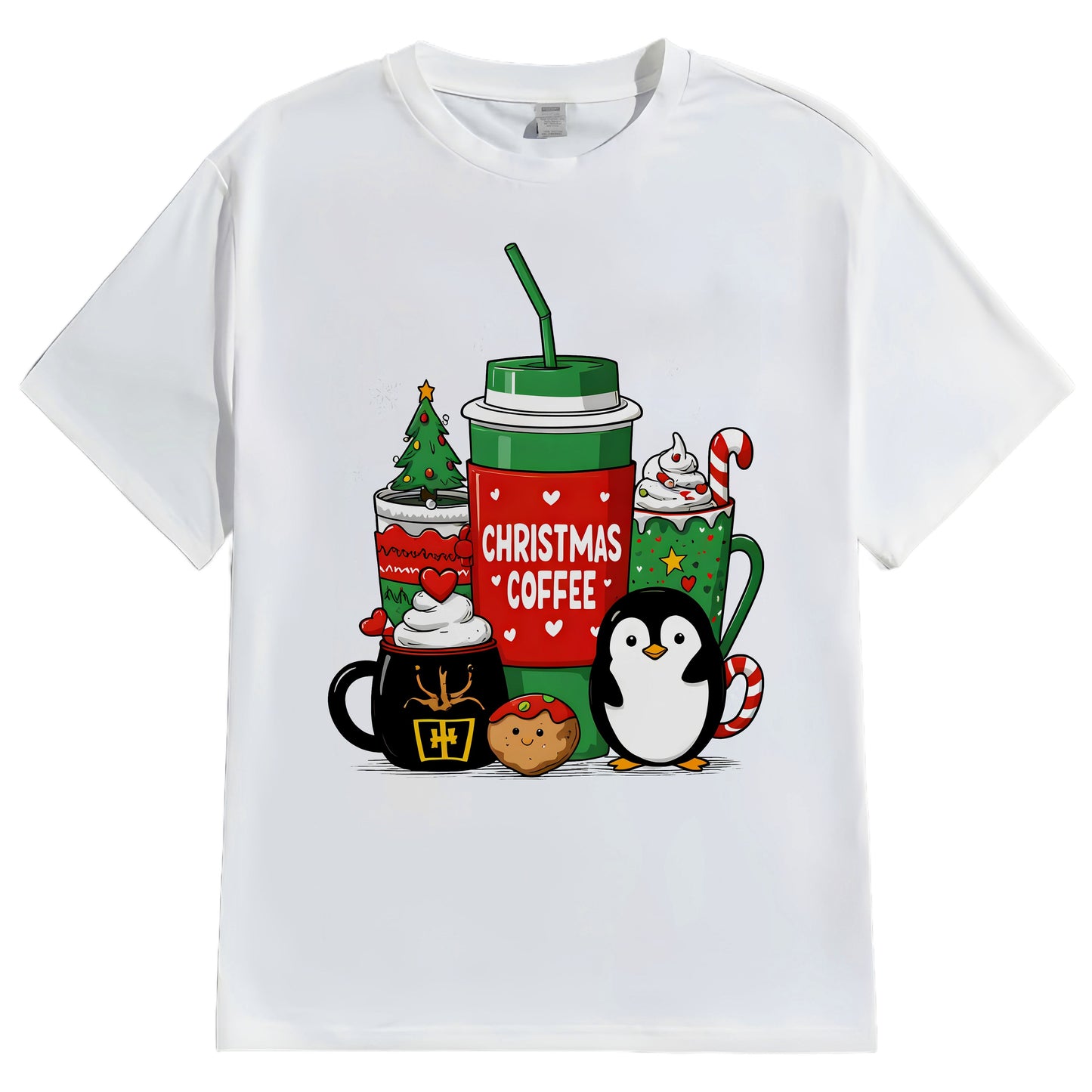 Chic Short Sleeve Casual T-Shirt Regular Length Fashionable Women's Top Comfortable Fit Basic Style Short Sleeve Tee