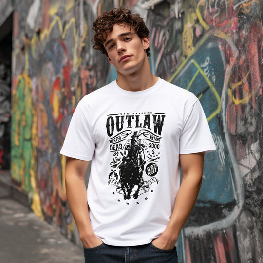 Casual Round Neck Short Sleeve T-Shirt Regular Fit Print Men's Fashion Top Comfortable Breathable Streetwear