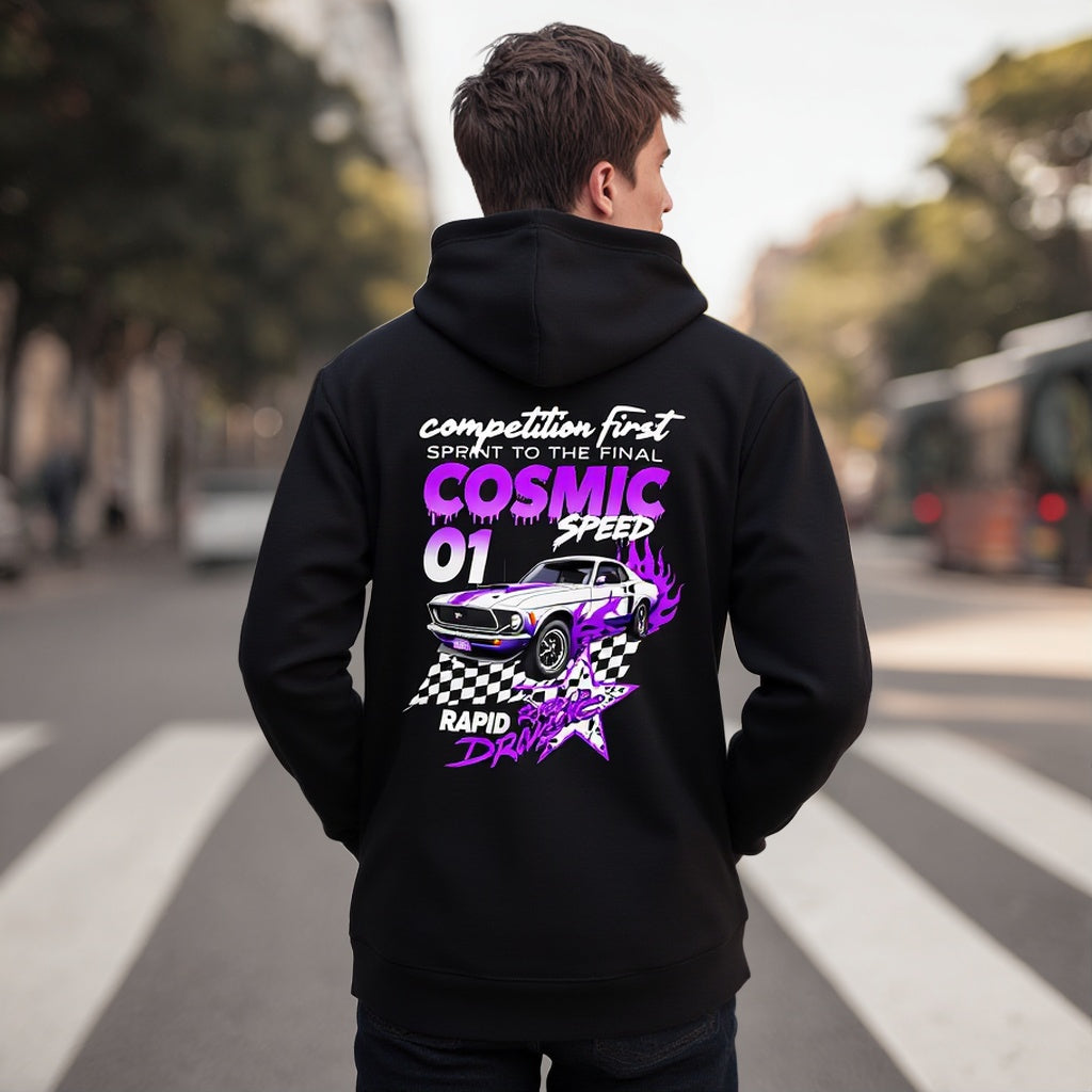 Long Sleeve Casual Knitwear Hoodies Men's Fashion Top Wear Comfortable Breathable Street Style Clothing