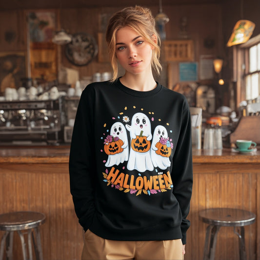 Casual Fit Hoodie Straight Sleeve Style Women's Sweatshirt Comfortable Loose Long Sleeve Crew Neck Pullover Top