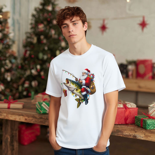 Casual Round Neck Short Sleeve T-Shirt Regular Fit Print Men's Fashion Top Comfortable Breathable Streetwear