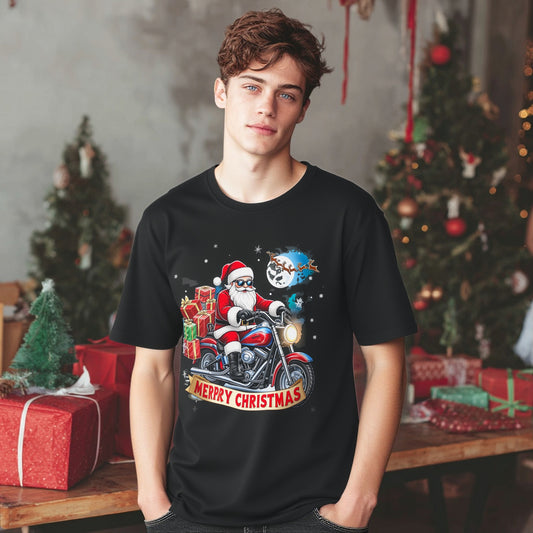 Loose Fit Short Sleeve Round Neck Casual T-Shirt Print Comfortable Men's Top Fashion Streetwear