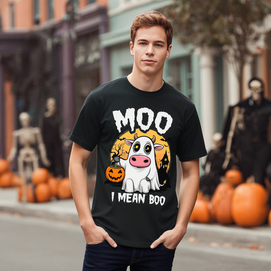 Loose Fit Short Sleeve Round Neck Casual T-Shirt Print Comfortable Breathable Men's Top Fashion Streetwear
