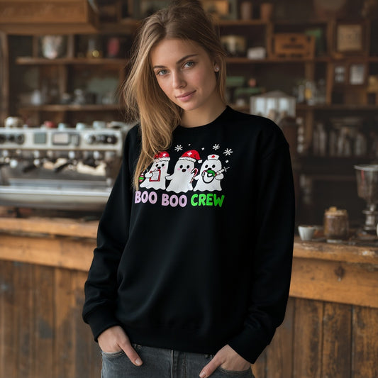 Casual Fit Hoodie Straight Sleeve Style Women's Sweatshirt Comfortable Loose Long Sleeve Crew Neck Pullover Top