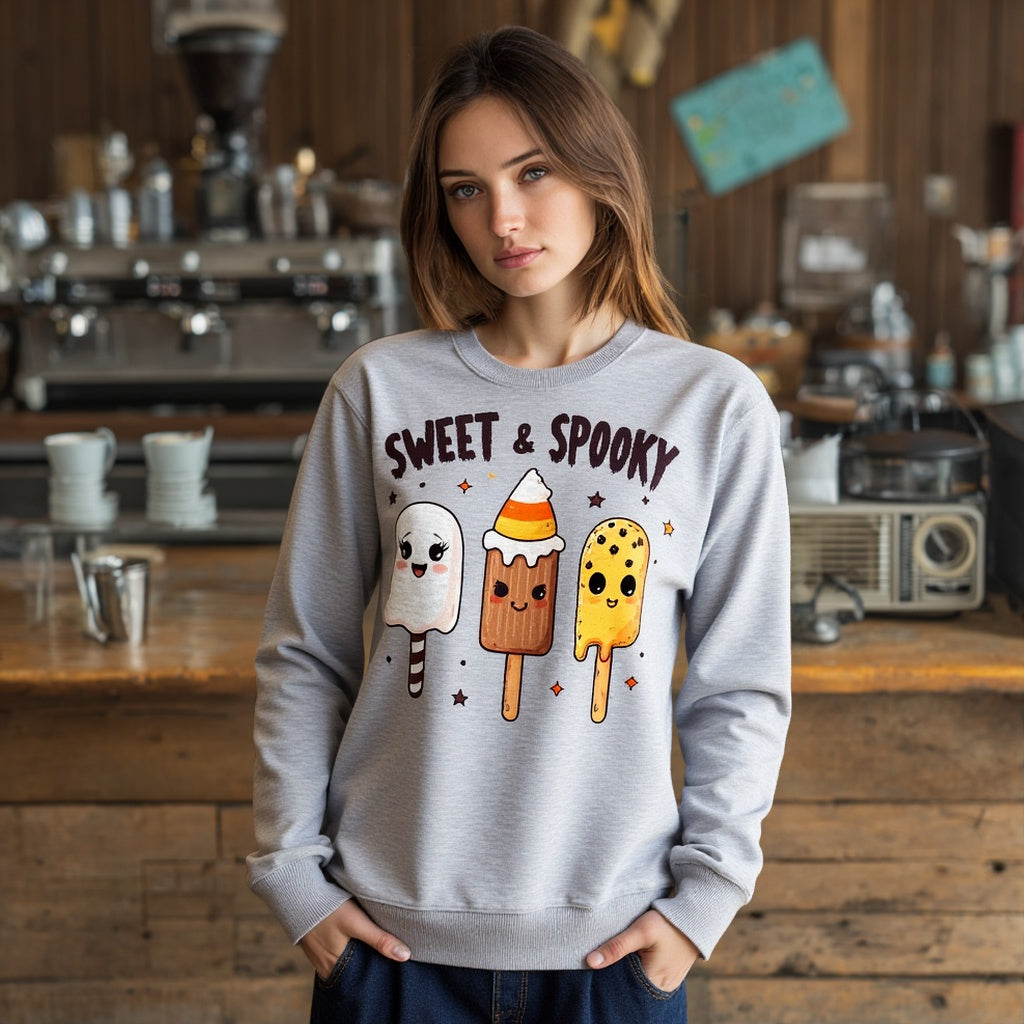 Casual Fit Hoodie Straight Sleeve Style Women's Sweatshirt Comfortable Loose Long Sleeve Crew Neck Pullover Top