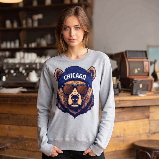 Casual Fit Hoodie Straight Sleeve Style Women's Sweatshirt Comfortable Loose Long Sleeve Crew Neck Pullover Top