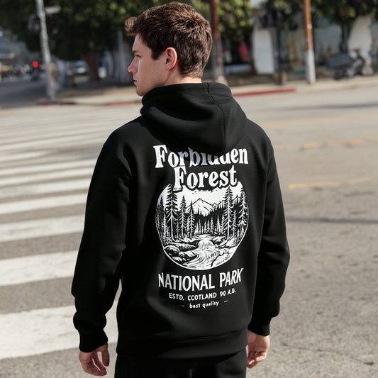 Long Sleeve Casual Knitwear Hoodies Men's Fashion Top Wear Comfortable Breathable Street Style Clothing