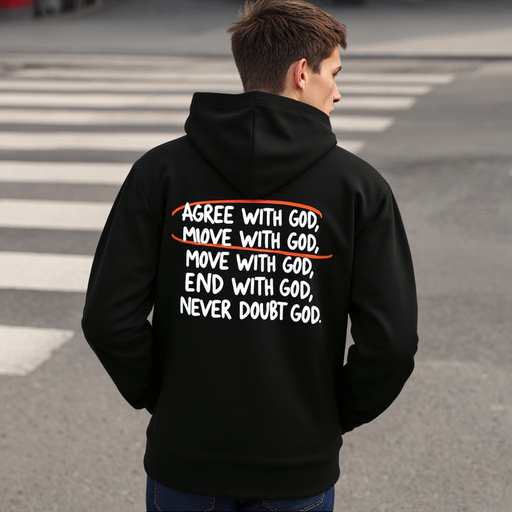 Long Sleeve Casual Knitwear Hoodies Men's Fashion Top Wear Comfortable Breathable Streetwear Style Essential Winter Layer