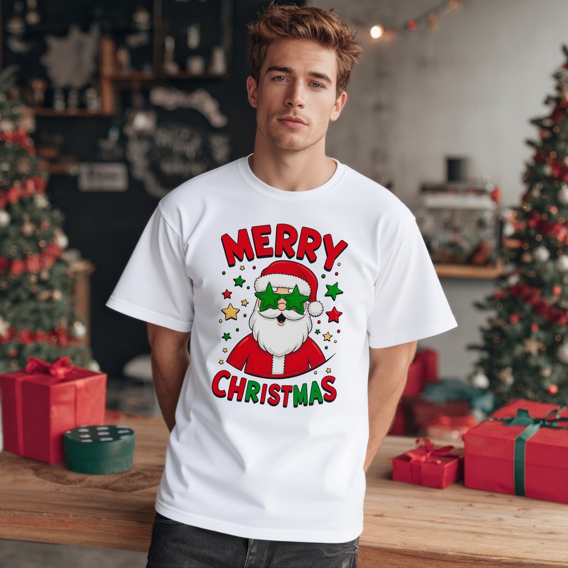 Casual Round Neck Short Sleeve T-Shirt Regular Fit Board Type Men's Fashion Top Wear Comfortable Breathable Basic Style